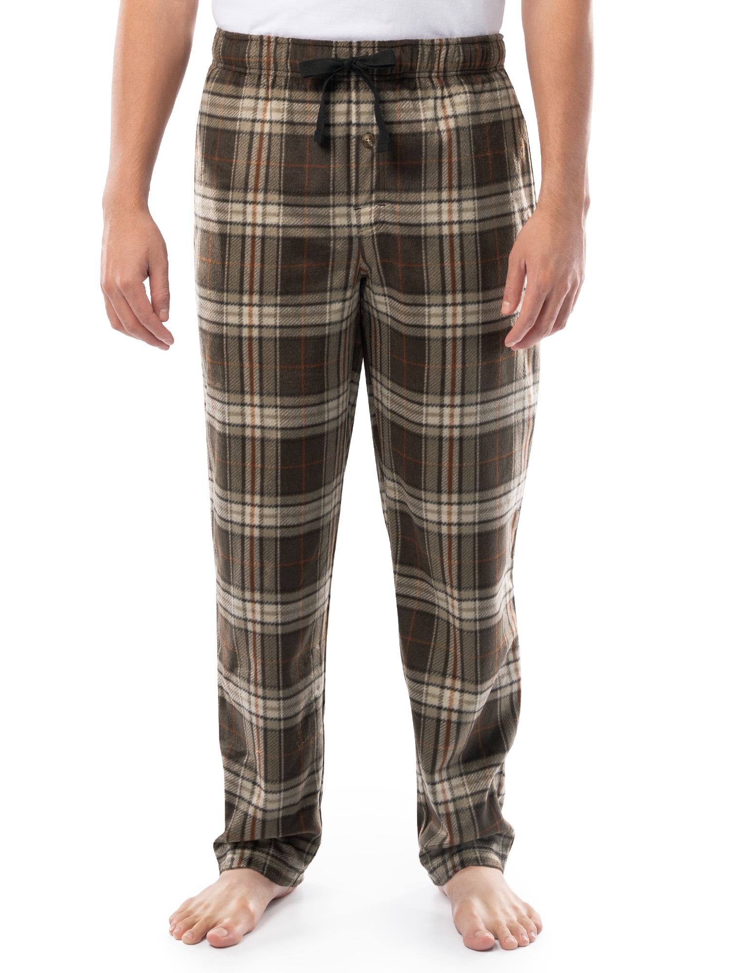 Fruit of the Loom Men's and Big Men's Fleece Sleep Pant, Sizes S