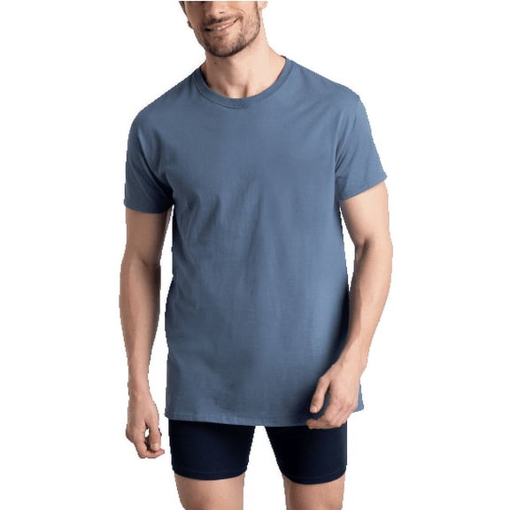 Fruit of The Loom Men's Premium Crew Tee (Pack of 4) (Large, Assorted)