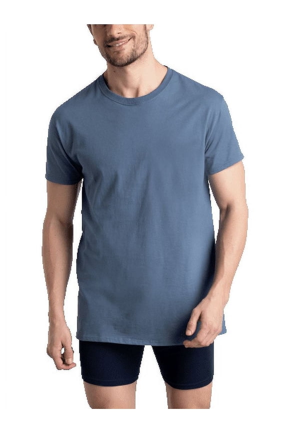 Men's Premium Crew Tee (Pack of 4)Assorted,Small