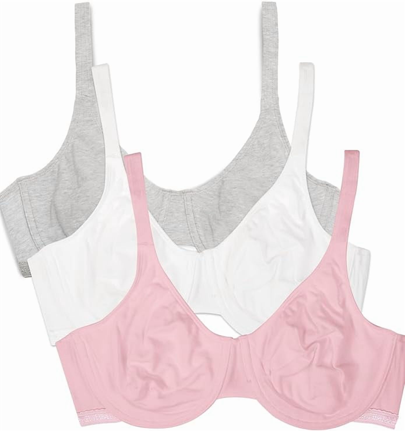 Fruit Of The Loom Reggiseno Con Ferretto Taglie Forti – Cotone Morbido Sfoderato, Comodo Per Tutti I Giorni