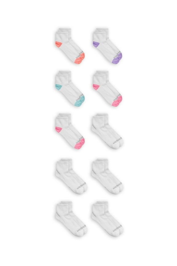 Women's Ankle Comfort Socks, 10 Pack