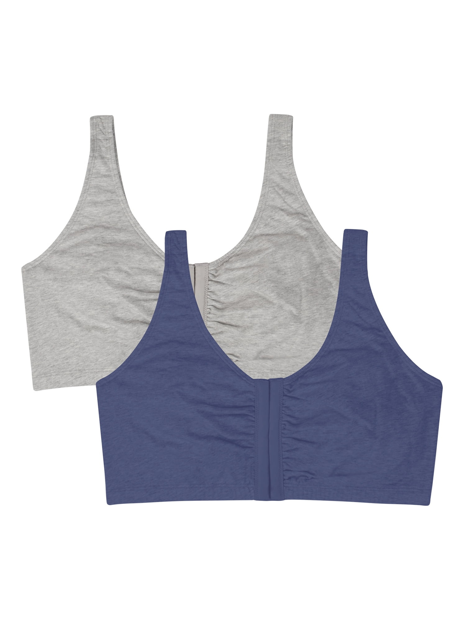 Fruit of the Loom GRAY COTTON SPORTS BRA SIZE 34 - $15