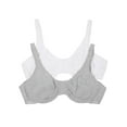thumbnail image 1 of Fruit of The Loom Women's Cotton Stretch Extreme Comfort Bra, Style 9292PR, 2-Pack, 1 of 5