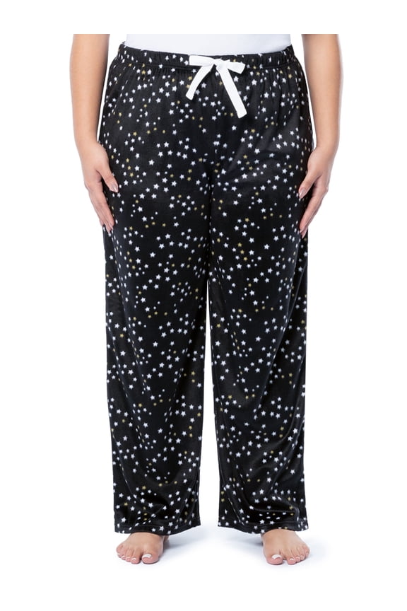 Women's Fleece Pajama Sleep Pant, Sizes S-3X