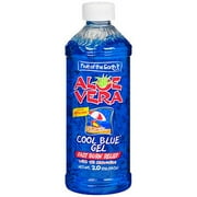 Fruit of the Earth Aloe Vera Cool Blue Gel Burn Relief, 20 Oz.