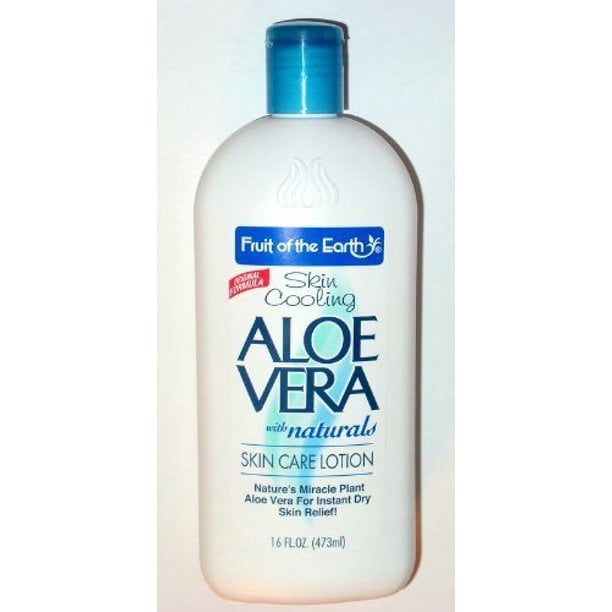 hoppe bruser Punktlighed Fruit of the Earth Aloe Vera Skin Care Lotion - 16 Oz. - Walmart.com