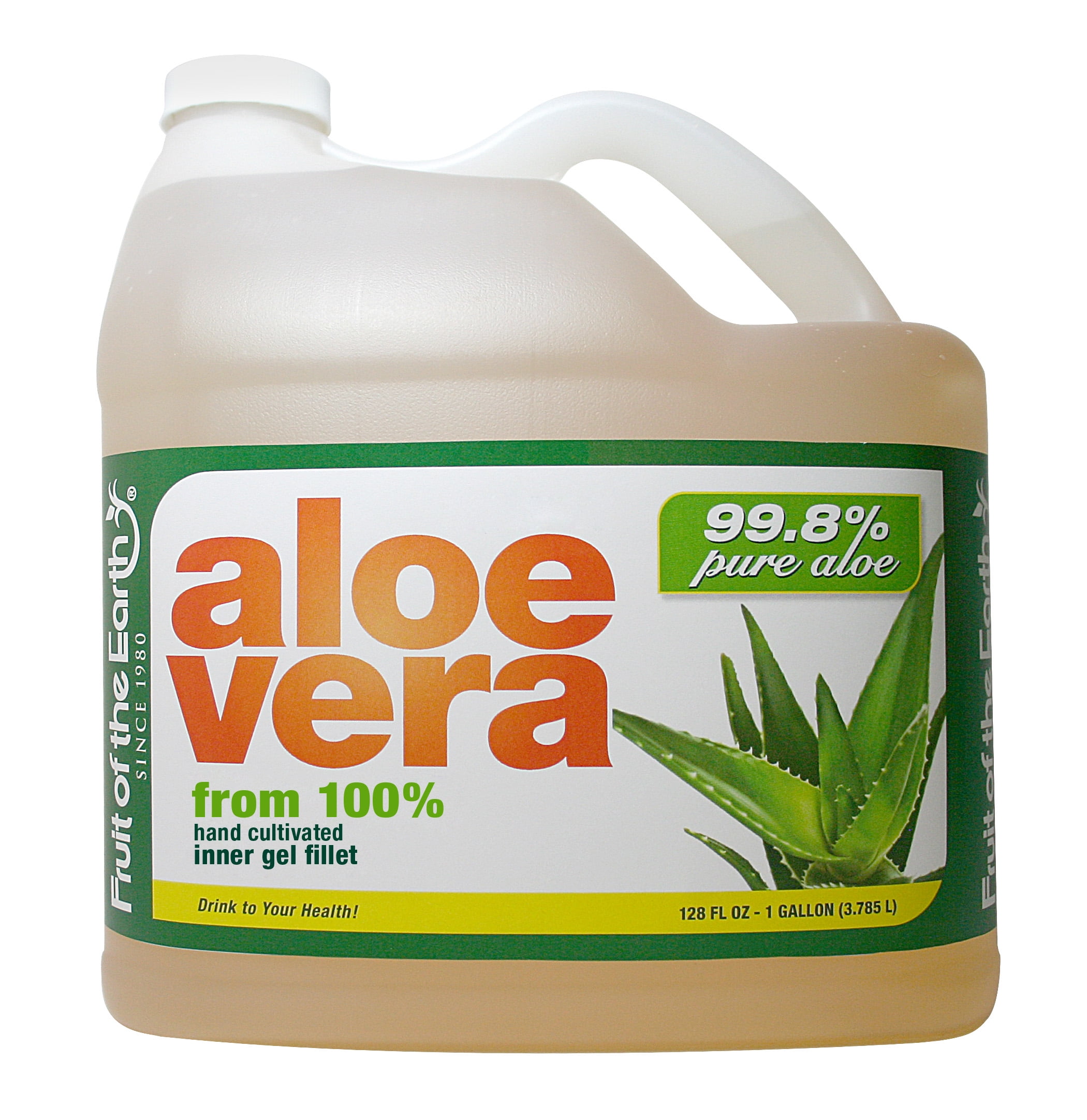 Fruit of the Earth Health & Wellness Aloe Vera Drink, 128 fluid ounces ...