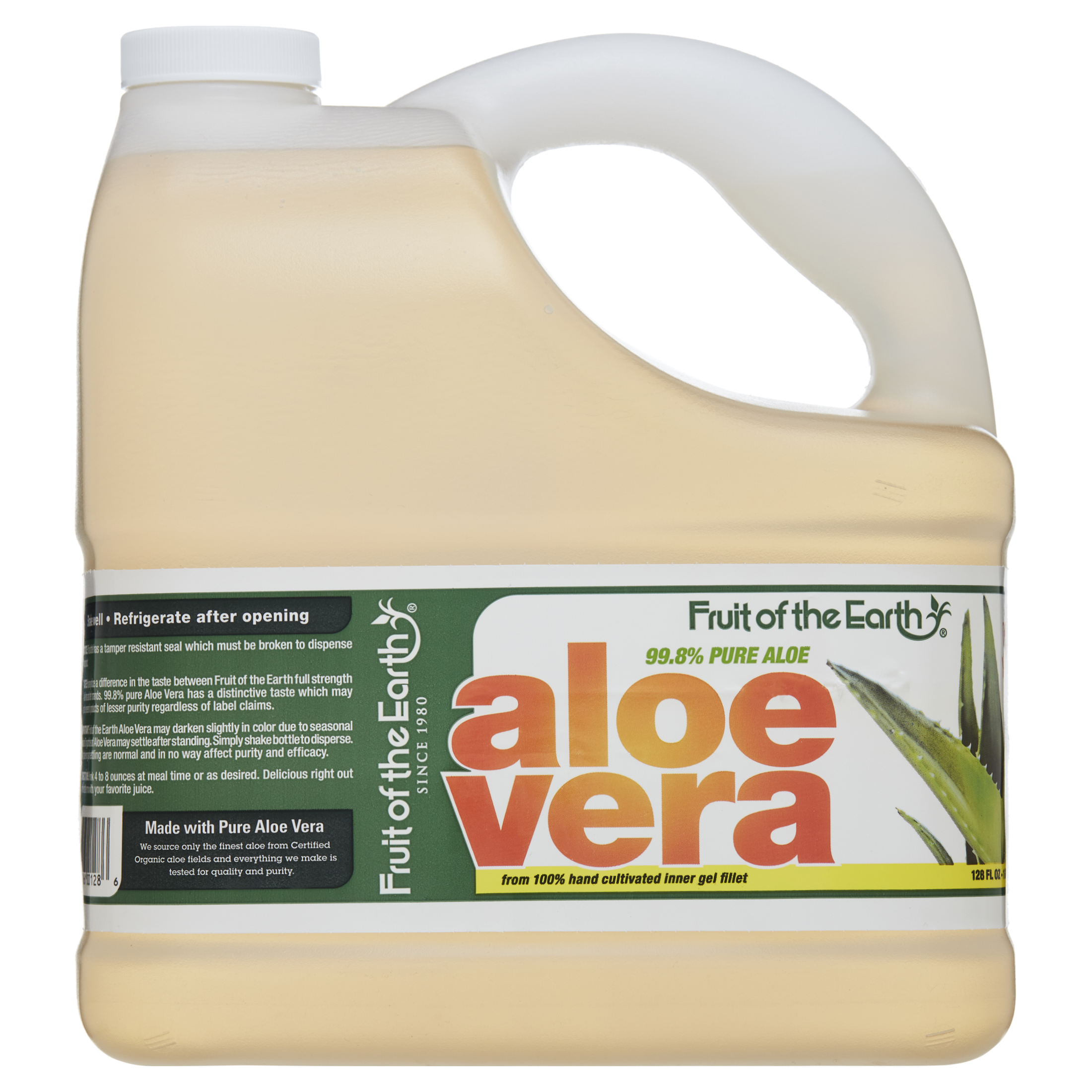 Fruit of the Earth Health & Wellness Aloe Vera Drink, 128 fluid ounces - image 1 of 5