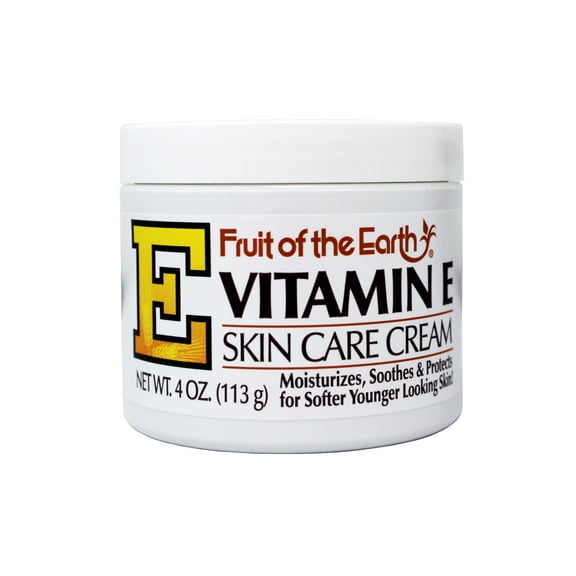 Fruit of the Earth Vitamin E Skin Care Cream 4 Ounce Cream