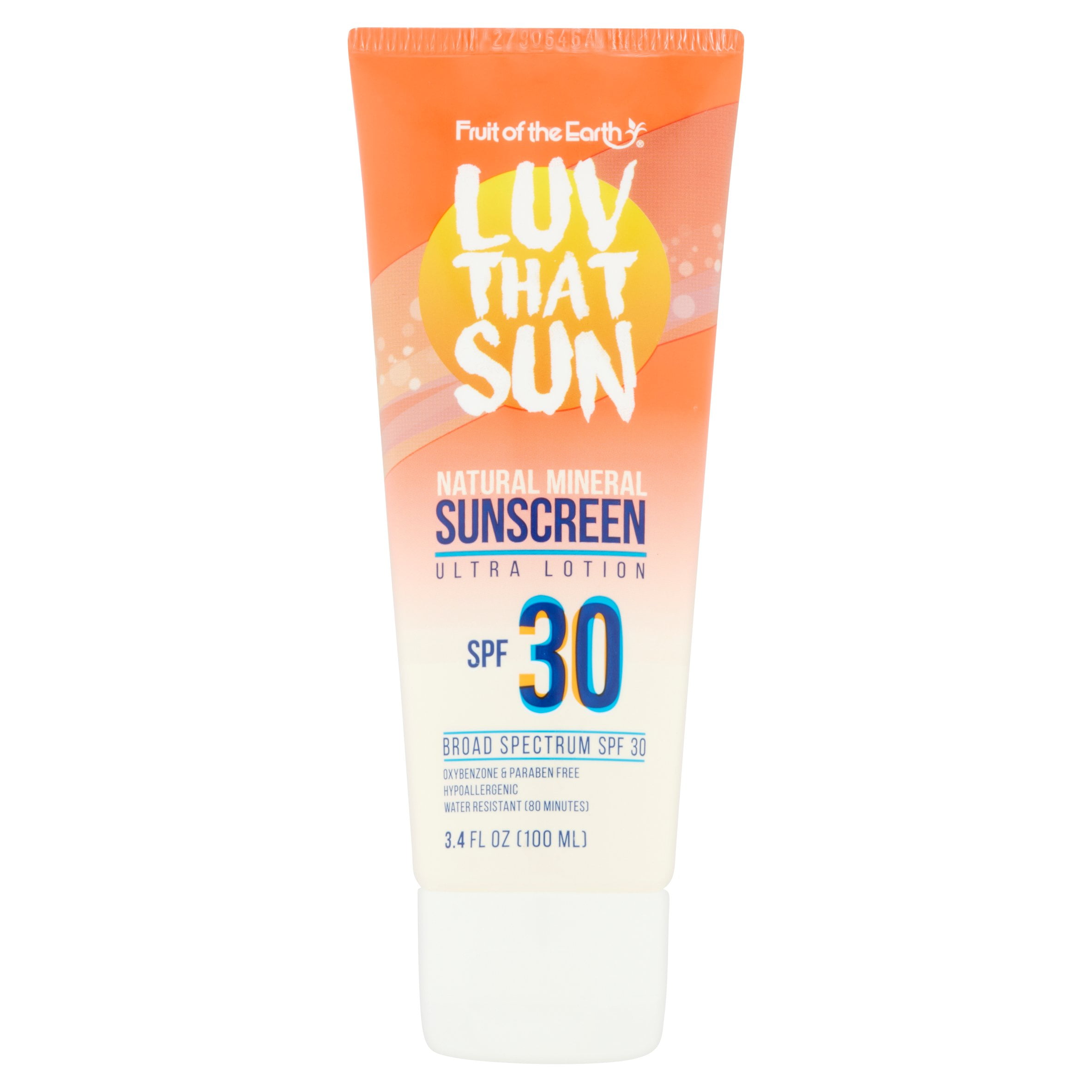 Shop Fruit of the Earth Luv that Sun Sunscreen Ultra Lotion Broad
