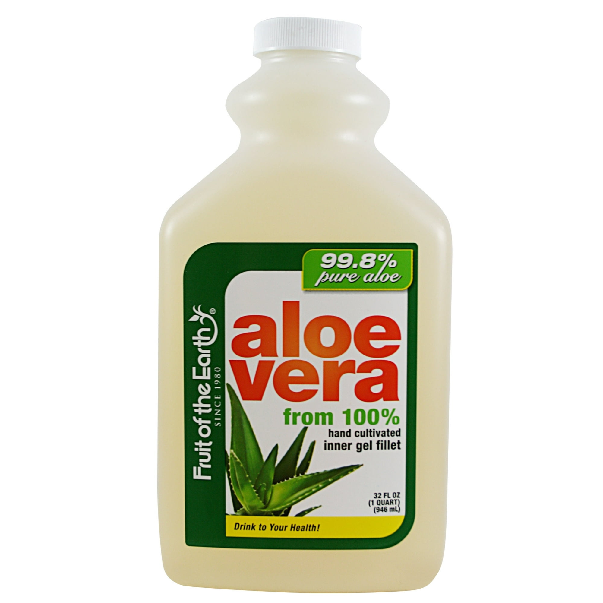Fruit of the Earth Original Aloe Vera Drink, 32 Fl Oz-Pack Of 2