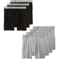 thumbnail image 1 of Fruit of the Loom Men's  boxer brief, Black/Grey, MediumPack of 7, 1 of 5