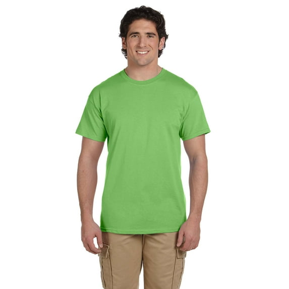 Fruit of the Loom 3931 HD Cotton 100% Cotton T-Shirt, Kiwi, 2X, Pack Of 2, Fruit of the Loom Mens T-Shirts