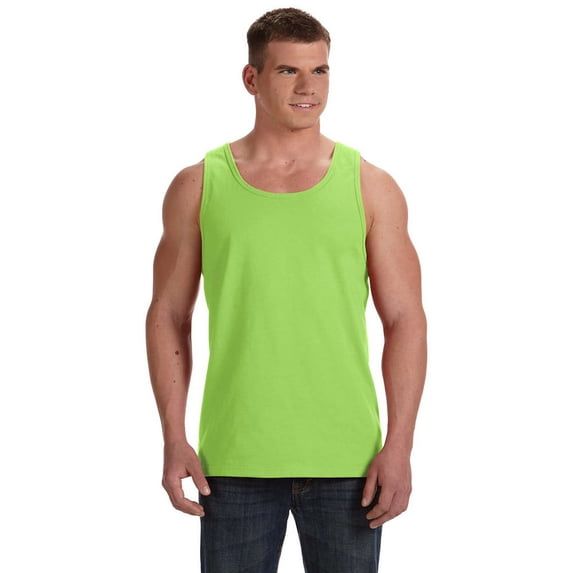 Fruit of the Loom 39TKR HD Cotton Tank Top -Neon Green-Large