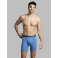 thumbnail image 1 of Fruit of the Loom  4-Pk Men's Premium Coolzone True Comfort Boxer Briefs Medium, Black / Gray, 1 of 9
