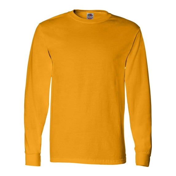 Fruit of the Loom 4930 Adult HD Cotton Long-Sleeve T-Shirt