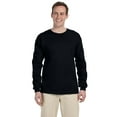 thumbnail image 1 of Fruit of the Loom 4930 HD Cotton 100% Cotton Long Sleeve T-Shirt, Black, XL, Pack Of 2, Mens Workout Shirts, 1 of 1
