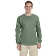 thumbnail image 1 of Fruit of the Loom 4930 HD Cotton 100% Cotton Long Sleeve T-Shirt, Sagestone, 2X, Pack Of 2, Fruit of the Loom Mens T-Shirts, 1 of 1