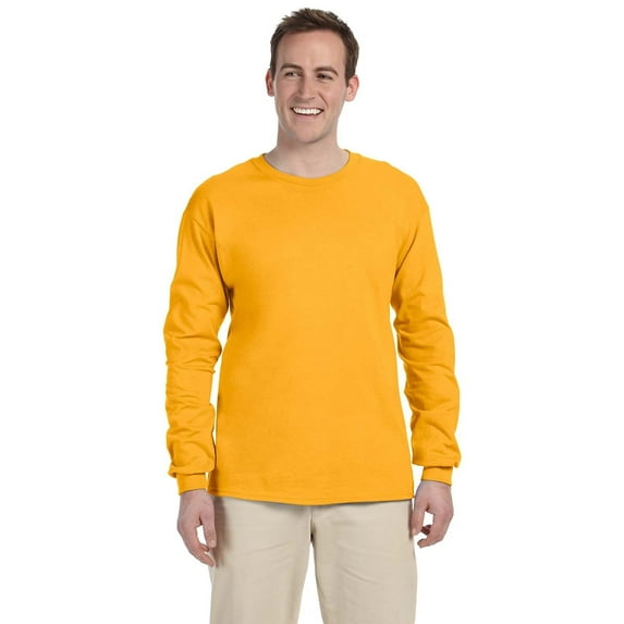 Fruit of the Loom 4930 HD Cotton 100% Cotton Long Sleeve T-Shirt