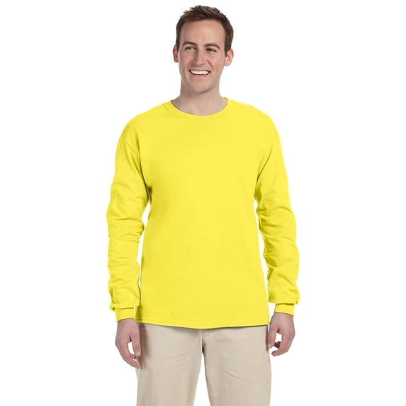 Fruit of the Loom 4930 HD Cotton 100% Cotton Long Sleeve T-Shirt