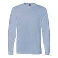 thumbnail image 1 of Fruit of the Loom 5 oz. 100% Heavy Cotton HD Long-Sleeve T-Shirt (4930) Light Blue, 3XL, 1 of 5