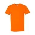 thumbnail image 1 of Fruit of the Loom 5 oz. 100% Heavy Cotton HD Pocket T-Shirt (3931P) Safety Orange, L, 1 of 5