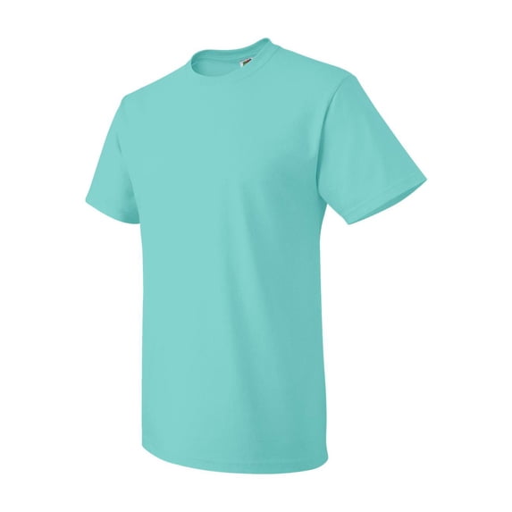 "Fruit of the Loom 5 oz. 100% Heavy Cotton HD T-Shirt (3931) Scuba Blue, XL"