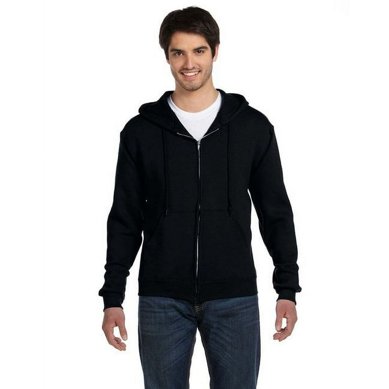 Fruit of the Loom Adult Supercotton Zipper Hoodie, Full-Zip Fruit of the Loom Adult Supercotton Zipper Hoodie, Full-Zip