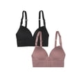 thumbnail image 1 of Fruit of the Loom: A Fresh Collection Confidence Booster 2 Pack Women's Seamless Push Up Bras for Lifted Comfort, 1 of 5