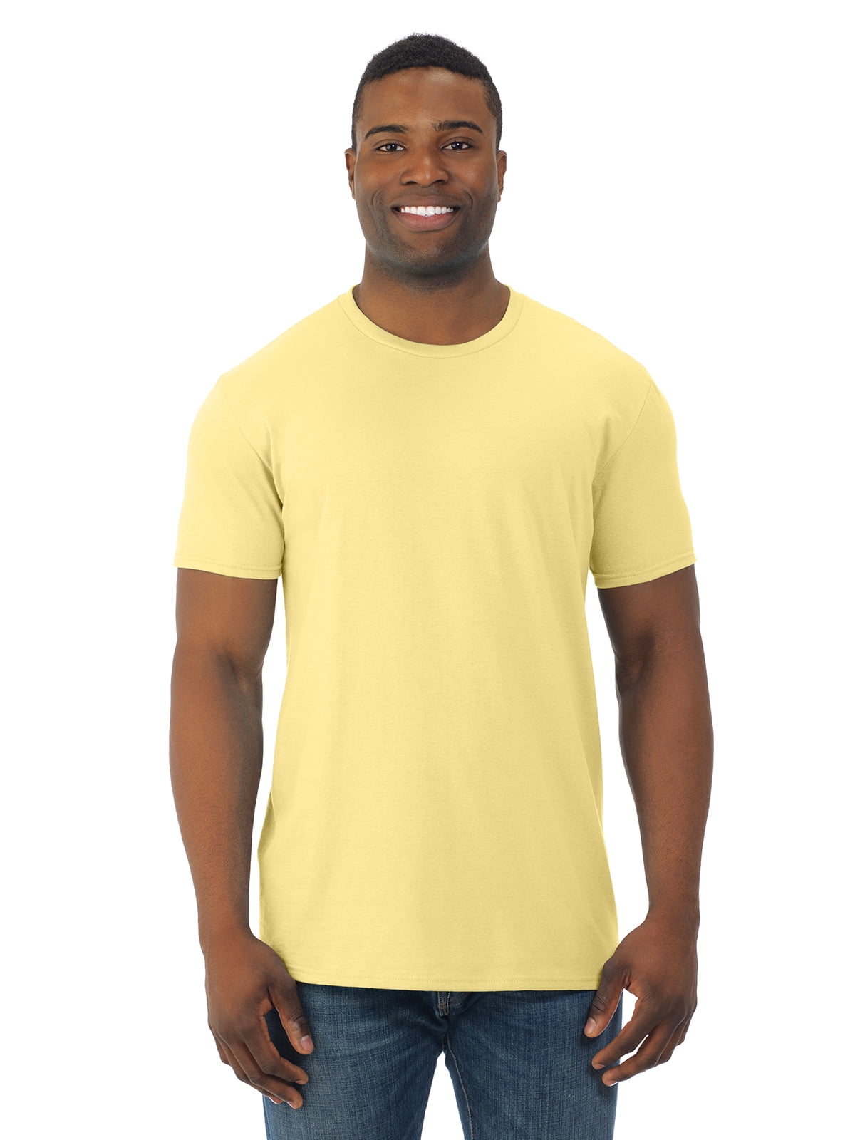 Fruit of the Loom Adult 4.7 oz. Sofspun® Jersey Crew T-Shirt SF45R ...