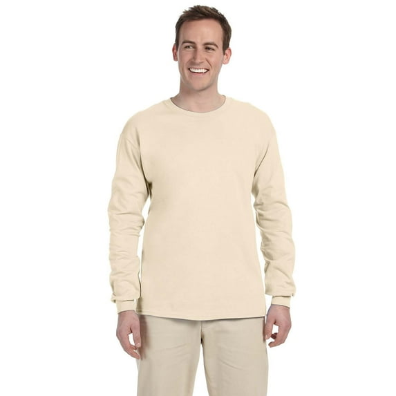 Fruit of the Loom Adult 5 oz. HD Cotton™ Long-Sleeve T-Shirt - 4930