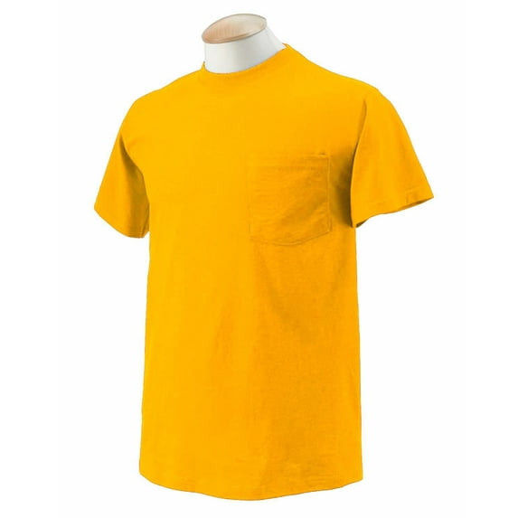 Fruit of the Loom Adult 5 oz. HD Cotton™ Pocket T-Shirt - 3931P