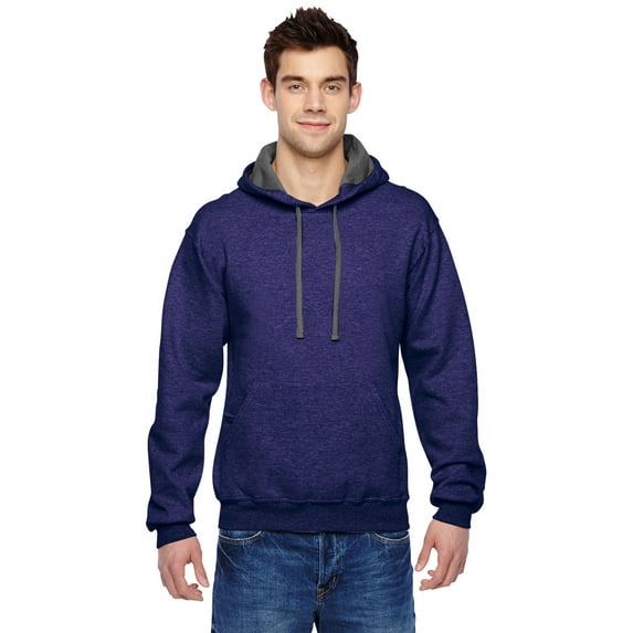 FL SF76R 7.2OZ SFTSPN HD SWTSH (HEATHER GRAPE L)