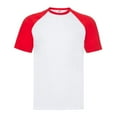 thumbnail image 1 of Fruit of the Loom  Adult Contrast Baseball T-Shirt, 1 of 4