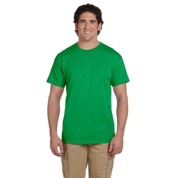 Fruit of the Loom Adult Unisex Short Sleeve Kelly Cotton T-Shirts, Multi Pack, 3XL - 3 Pack