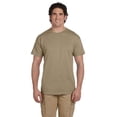 thumbnail image 1 of Fruit of the Loom Adult Unisex Short Sleeve Khaki Cotton T-Shirts, Multi Pack, XL - 3 Pack, 1 of 3