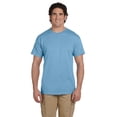 thumbnail image 1 of Fruit of the Loom Adult Unisex Short Sleeve Light Blue Cotton T-Shirts, Multi Pack, 2XL - 3 Pack, 1 of 3