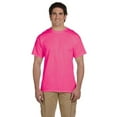 thumbnail image 1 of Fruit of the Loom Adult Unisex Short Sleeve Retro Hth Pink Cotton T-Shirts, Multi Pack, 2XL - 3 Pack, 1 of 3