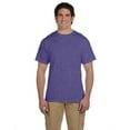 thumbnail image 1 of Fruit of the Loom Adult Unisex Short Sleeve Retro Hth Purp Cotton T-Shirts, Multi Pack, L - 3 Pack, 1 of 3