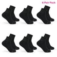 thumbnail image 1 of Fruit of the Loom All Day Comfort Women's Socks, Sizes 4-12, 6-Pack, 1 of 10
