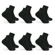 Fruit of the Loom All Day Comfort Women's Socks, Sizes 4-12, 6-Pack