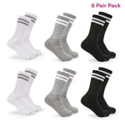 Fruit of the Loom All Day Comfort Women's Socks, Sizes 4-12, 6-Pack