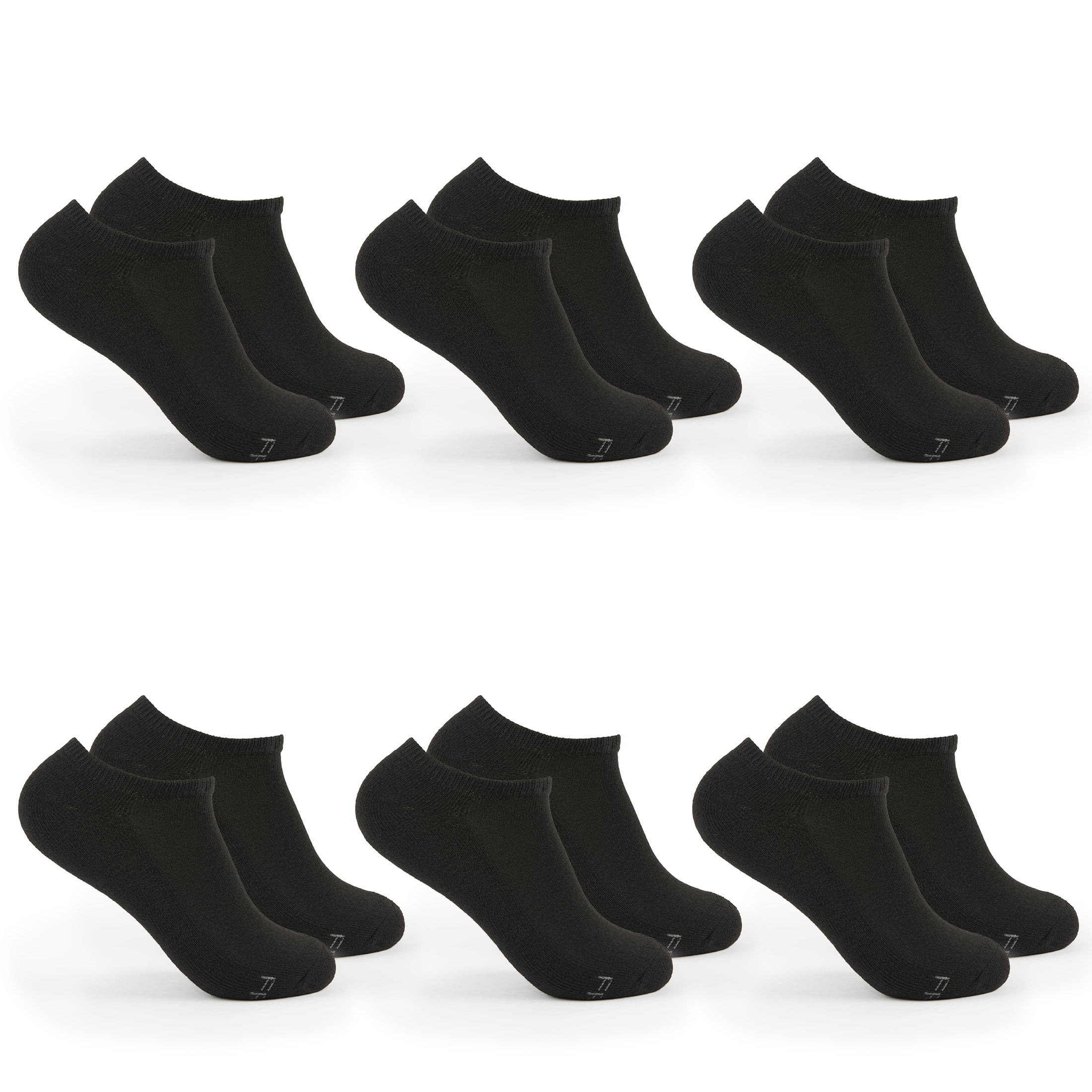Fruit of the Loom All Day Comfort Women's Socks, Sizes 4-12, 6-Pack ...