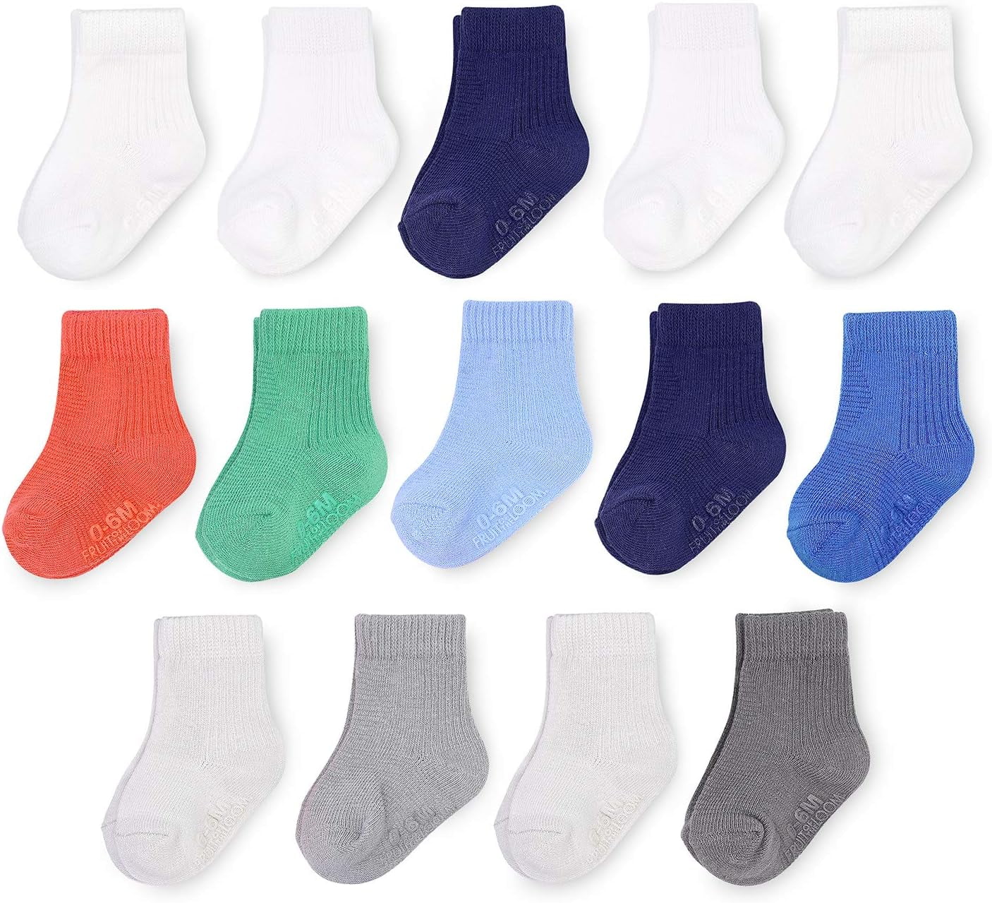 当店在庫してます！ Fruit of the Loom Baby 14-Pack Grow & Fit Flex Zones Cotton ベビー