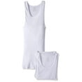 thumbnail image 1 of "Fruit of the Loom Big Boys' 3-Pack A-Shirts (Sizes 8 - 20) - white, 14 - 16 (Big Boys)", 1 of 2