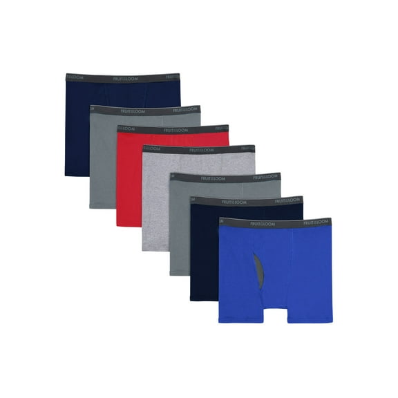 Fruit of the Loom Big Men's CoolZone Fly Boxer Briefs, 7-Pack
