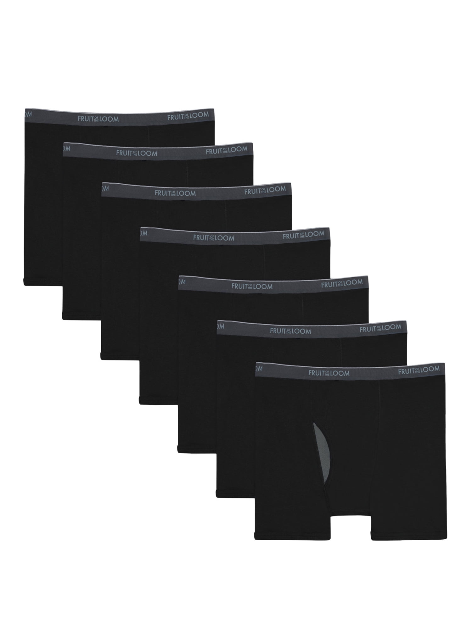Big Men's CoolZone Fly Boxer Briefs, 7-Pack