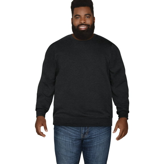Fruit of the Loom Big Men's Eversoft Fleece Crew Sweatshirt