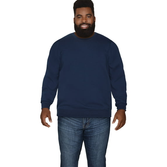 Fruit of the Loom Big Men's Eversoft Fleece Crew Sweatshirt