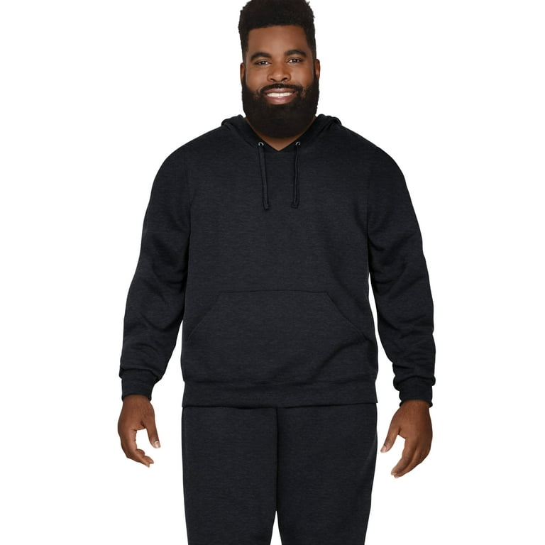 Fruit of the Loom Big Men's Eversoft Fleece Pullover Hoodie Sweatshirt,  Sizes 2XB-4XB